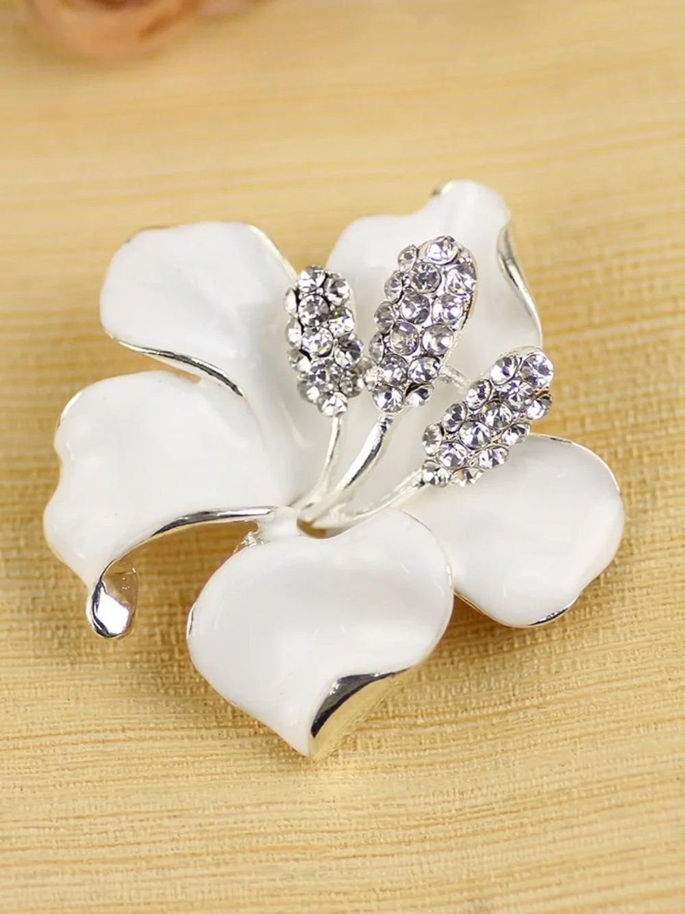 Anthropologie glossy white
